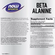Kép 2/2 - Beta-Alanine 750 mg (120 veg kapszula) - béta-alanin