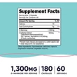 Kép 2/2 - D-Mannose with Cranberry Extract for Women 1300 mg (180 Kapszula)