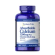 Kép 1/2 - Absorbable Calcium 1200 mg with Vitamin D3 1000 IU (100 lágykapszula)