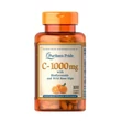 Kép 1/2 - Vitamin C-1000 mg Csipkebogyóval és Bioflavonoidokkal (100 Kapszula)