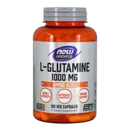 L-Glutamine, Double Strength 1000 mg (120 veg kapszula) - Extra Erős L-Glutamin