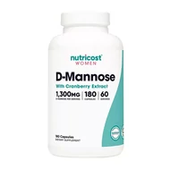 D-Mannose with Cranberry Extract for Women 1300 mg (180 Kapszula)