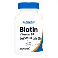 Biotin 10,000 mcg (120 kapszula)