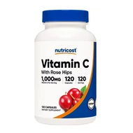 Vitamin C with Rose Hips (120 kapszula) - C-Vitamin Csipkebogyóval