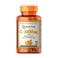 Vitamin C-1000 mg Csipkebogyóval és Bioflavonoidokkal (100 Kapszula)