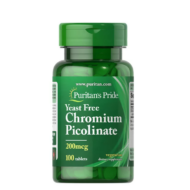 Chromium Picolinate 200mcg Yeast Free (100 tabletta)