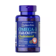 Omega-3 Fish Oil 1000mg plus Cholesterol Support (60 kapszula)