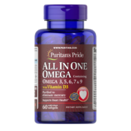 ALL IN ONE OMEGA 3,5,6,7, & 9 with Vitamin D3