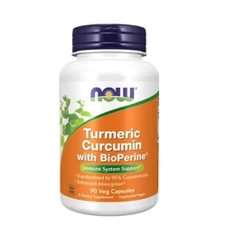 Turmeric Curcumin + BioPerine (90 veg kapszula)