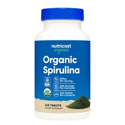 Organic Spirulina (240 Tabletta)