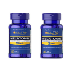 MELATONIN 3 mg (2x120 tabletta)