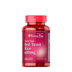 Red Yeast Rice 600 mg Extract (120 kapszula) - Vörös Rizs Élesztő