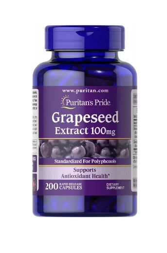 Grapeseed Extract 100 mg (200 Kapszula) - Szőlőmag Kivonat