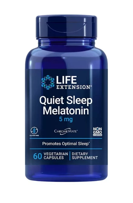 QUIET SLEEP Melatonin 5 mg ( 60 veg kapszula ) - Alvás Támogató