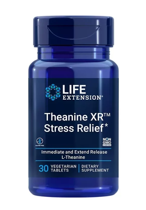 Theanine XR™ Stress Relief (30 Veg Tabletta)