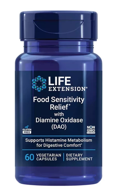 Food Sensitivity Relief with Diamine Oxidase (DAO) (60 veg kapszula)