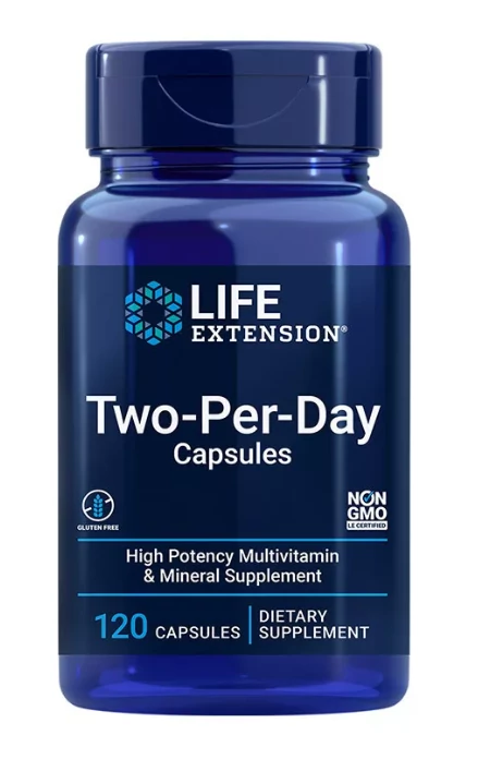 Two-Per-Day (120 kapszula) - Multivitamin és Ásványi Anyag