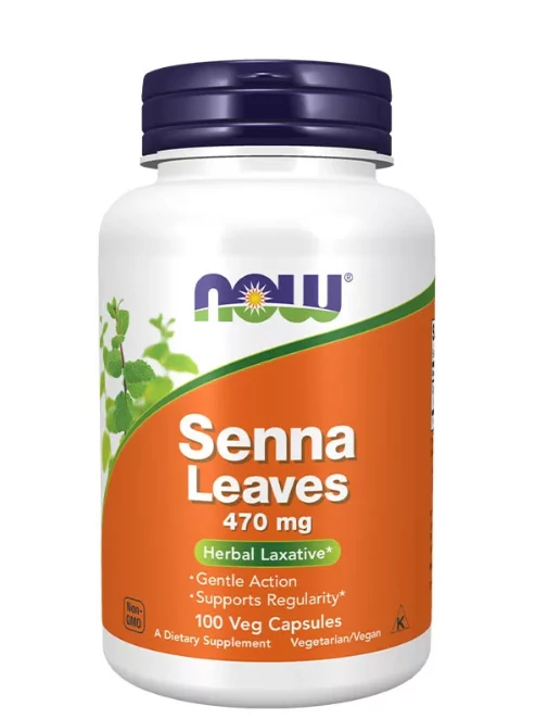Senna Leaves 470 mg - Szennalevél (100 Veg Kapszula)