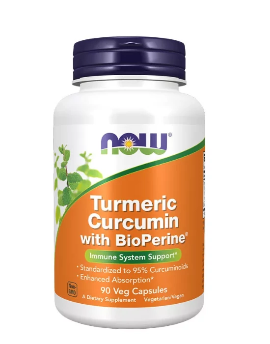 Turmeric Curcumin + BioPerine (90 veg kapszula)