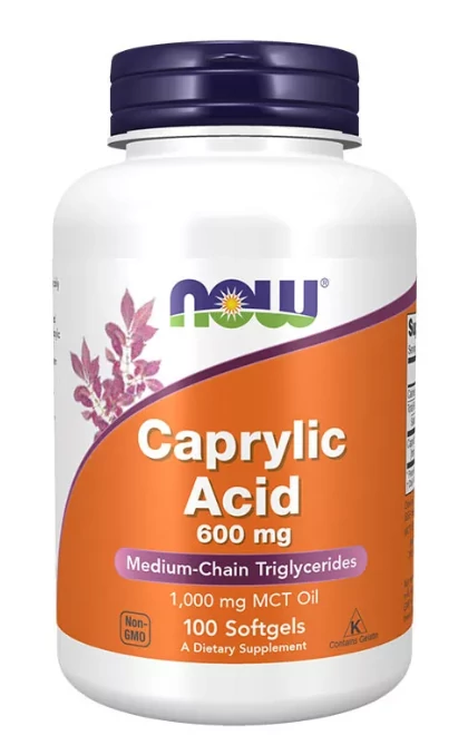Caprylic Acid 600 mg (100 lágykapszula) - Kaprilsav