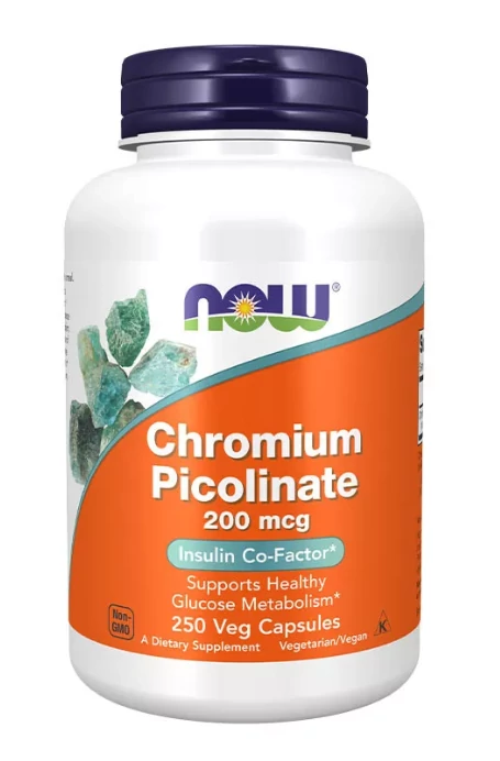 Chromium Piconilate 200 mcg  (250 veg kapszula) - Króm-Pikolinát