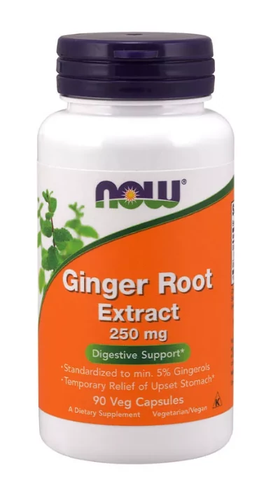 Ginger Root Extract 250 mg (90 veg kapszula) - Gyömbér Gyökér Kivonat