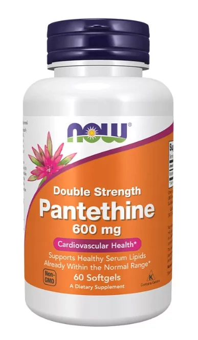 Pantethine 600 mg (60 lágykapszula)