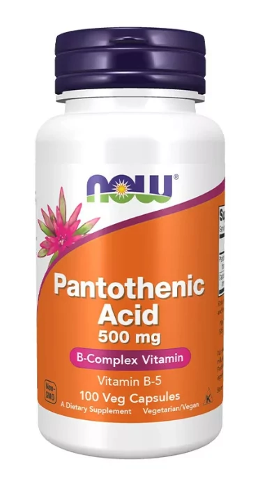 Pantothenic Acid 500 mg (100 veg kapszula) - Pantoténsav