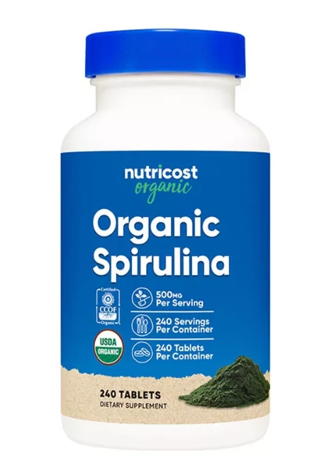 Organic Spirulina (240 Tabletta)