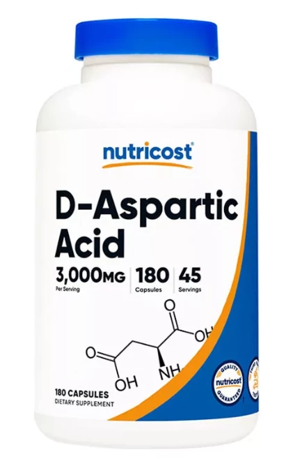 D-Aspartic Acid (180 kapszula) - D-aszparginsav