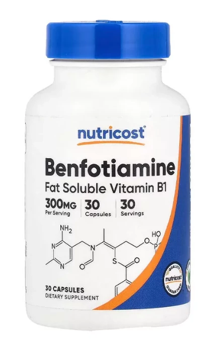 Benfotiamine 300 mg (30 kapszula)