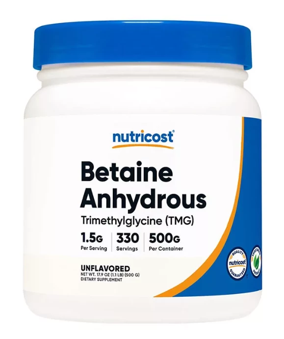 Betaine Anhydrous (TMG) Powder (500 gr)