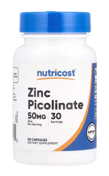 Zinc Picolinate 50 mg (30 kapszula) - Cink Pikolinát