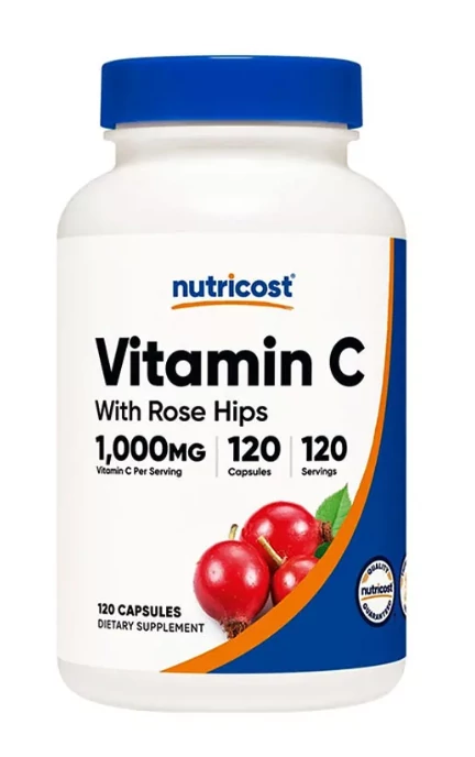 Vitamin C-1000 with Rose Hips (120 kapszula) - C-Vitamin Csipkebogyóval