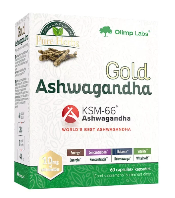 Gold Ashwagandha (60 kapszula)