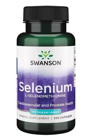 Selenium (L-Selenomethionine) (200 kapszula) - Szelén