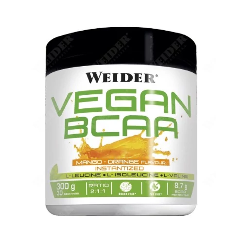 Vegan BCAA (mangó narancs 300 gr) - Elágazó láncú aminosav