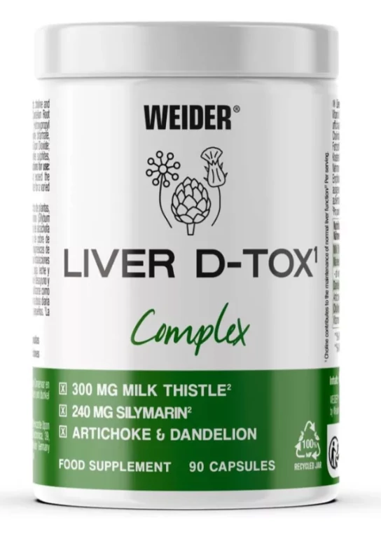Liver D-Tox Complex (90 kapszula) - Méregtelenítő