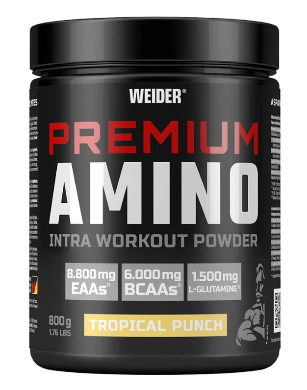 Premium Amino Powder (tropical punch 800 gr) - Aminosav