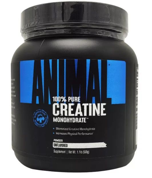 ANIMAL CREATINE Monohydrate ( nem ízesített, 500 gr )