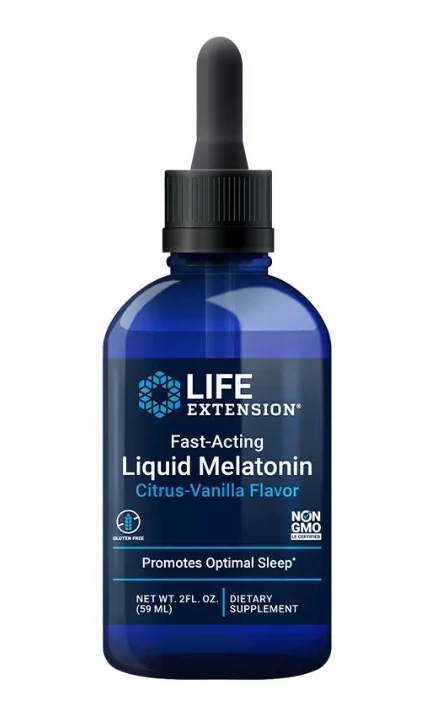 Fast-Acting Liquid Melatonin 3 mg (59 ML, Citrus Vanilia)