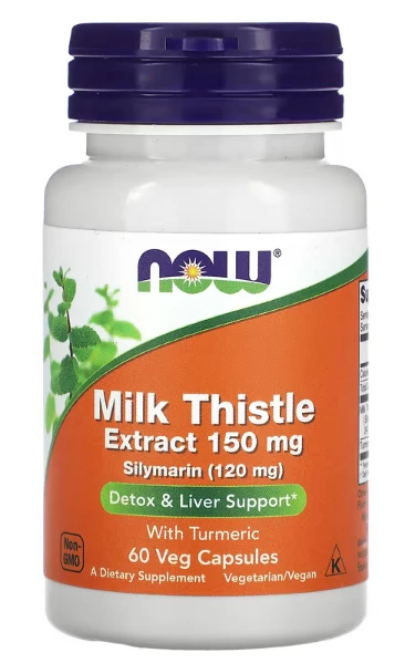 Milk Thistle Extract 150 mg Silymarin (120 mg) (60 veg kapszula) - Máriatövis kivonat