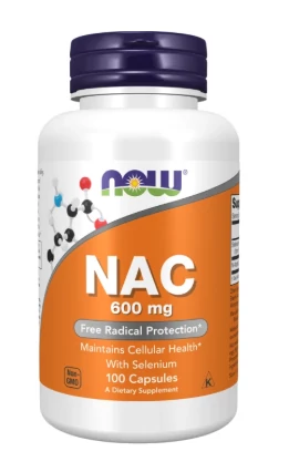 NAC  600 mg  (100 kapszula) - N-acetyl-cystein aminosav